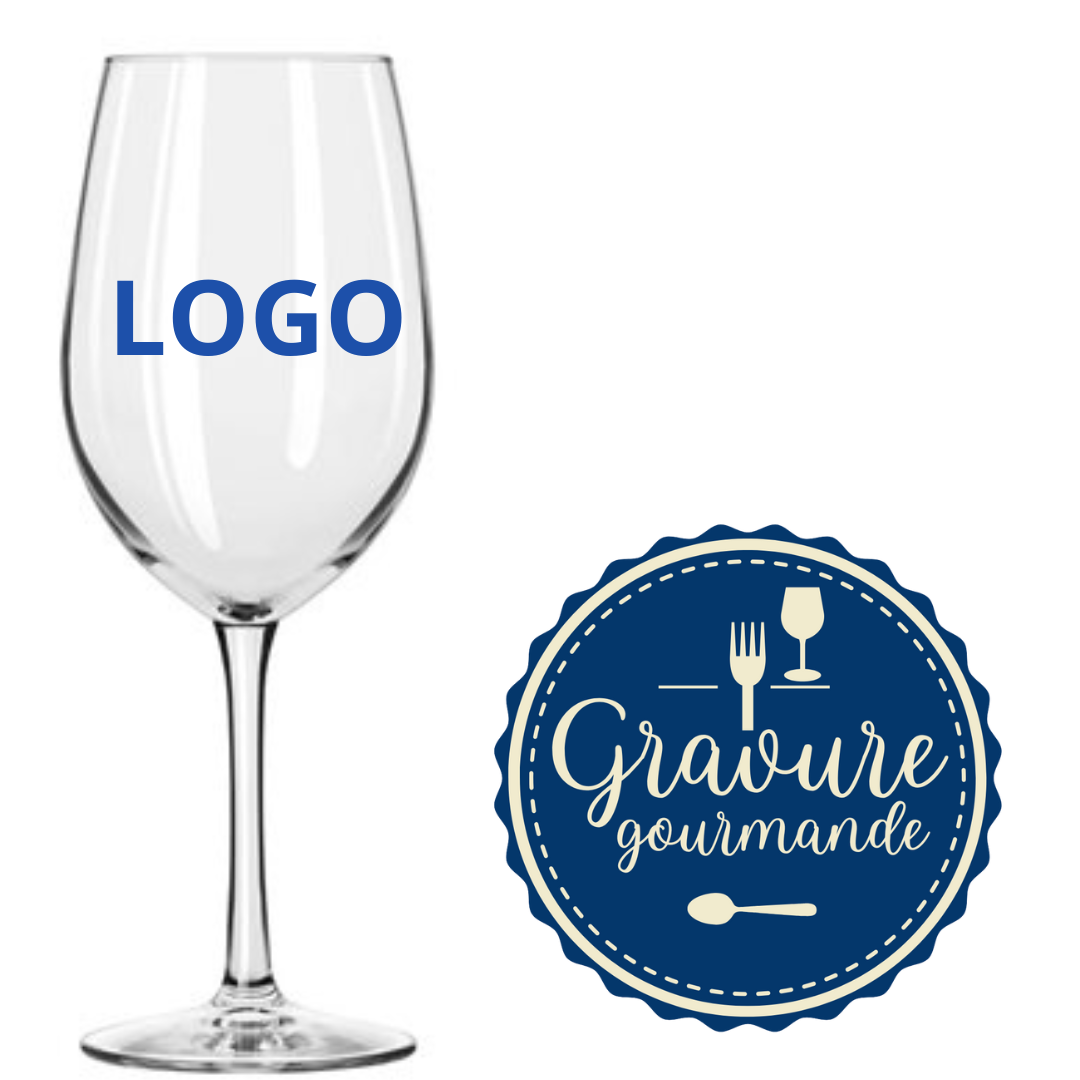 Verre à vin rouge personnalisé restauration